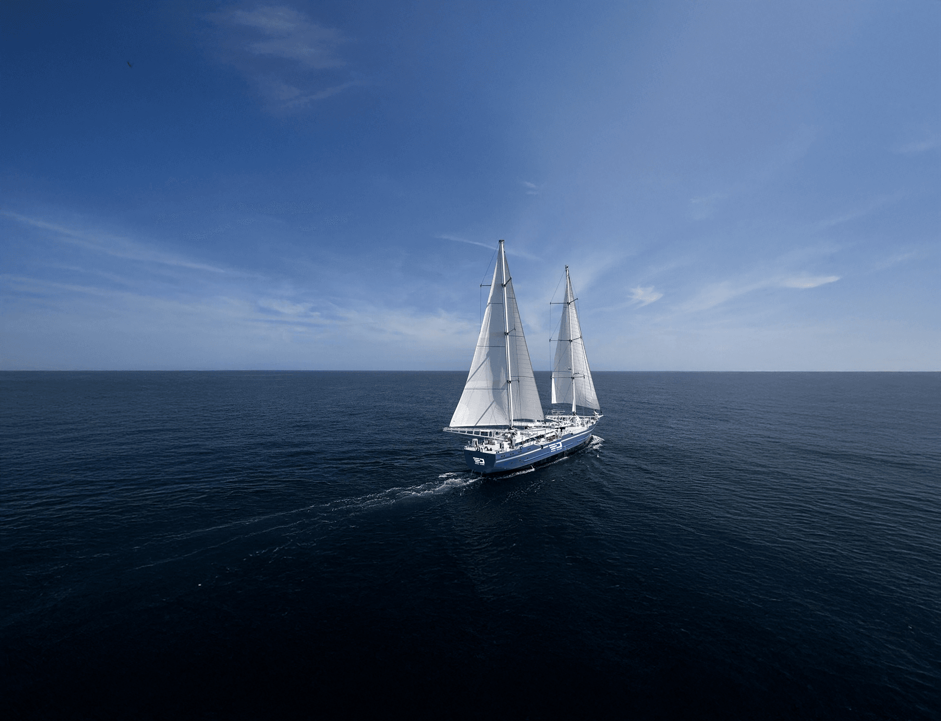 Voilier en mer